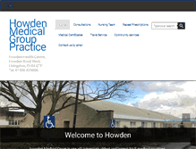 Tablet Screenshot of howdenmedical.co.uk